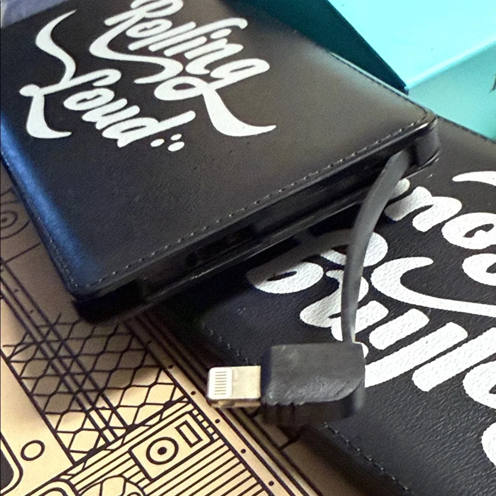 Rolling Loud Black Portable Charger